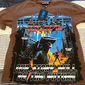 Brown HellStar L Shirt